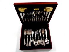 A canteen of Viner's silver plated cutlery