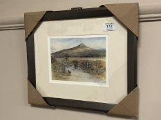 After Tom MacDonald : Roseberry Topping, reproduction in colours, signed in pencil, 14 cm x 18 cm,