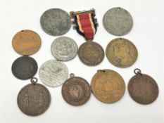 A group of medals including The King's Medal, two 1991 Birmingham Coronation Medals,