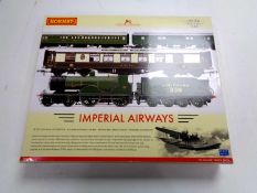 A Hornby Imperial Airways limited edition train set with locomotive pullman kitchen car,