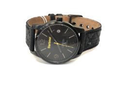 A Gentleman's stainless steel Barbour wrist watch