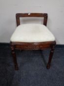 A good quality reproduction dressing table stool