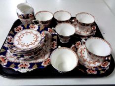 A twenty piece antique Royal Albion china tea service