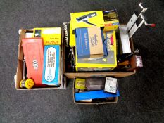 A quantity of tools and drill bits,