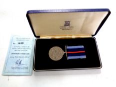 A Pobjoy Mint World War II Bomber Command medal, No.