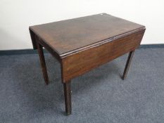 A 19th century mahogany sofa table