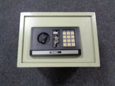 A digital safe with key