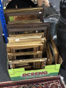 A large quantity of assorted picture frames