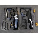A cased Pro electric tool set