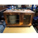 A copper cased vintage Seismograph by Short & Mason of London