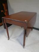 A Victorian mahogany Pembroke table