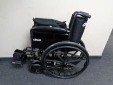 A folding Drive wheelchair