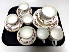 A tray of twenty piece Duchess bone china tea service