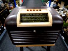 A Bush Bakelite cased valve radio