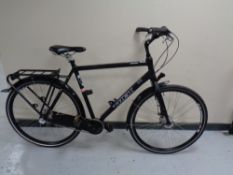 A Trek Manhattan men's bike with Shimano Nexus Hub brakes and gears, 55 cm frame,