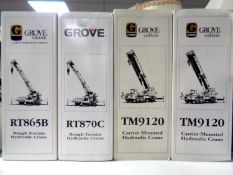 Four Grove hydraulic cranes, TM9120 (2),