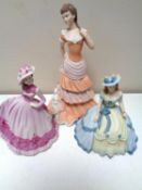 A Coalport The Age of Elegance figure, Operetta,