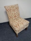 A mid 20th century bedroom chair