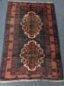 A Baluchi rug,