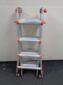 An aluminium Little Giant ladder system