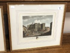 John Brand (Engraver) : This View taken from the North of the Gate of that Town called Newgate,