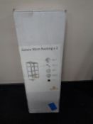 A set of Galwix 90 cm metal racking x 2,