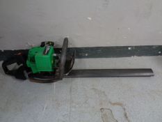 A Performance petrol hedge trimmer