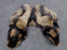 A fur wrap