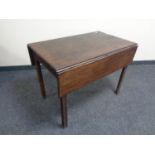 A 19th century mahogany sofa table