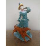 A Royal Doulton figure Autumn Time,