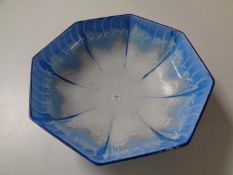 A Shelley octagonal dish