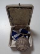 A WWII Long Service and Good Conduct medal