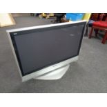 A Panasonic Viera 42" plasma TV,