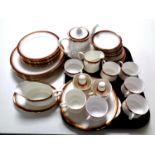 Forty-six pieces of Paragon Holyrood bone china tea and dinner ware