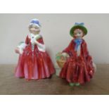 Two Royal Doulton figures Livinia HN 1955 and Linda HN 2106