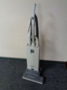 A Sebo upright vacuum