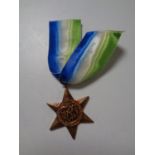 A WWII Atlantic Star medal