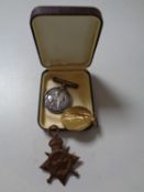 Three WWI medals comprising British War Medal,