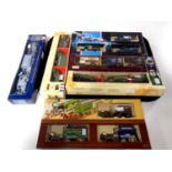A tray containing six die cast car sets to include Pearl Harbour collection,