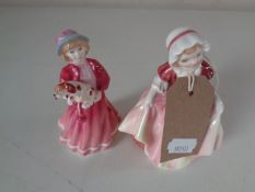 Two Royal Doulton figures Dinky Do HN 2120 and My First Figurine HN 3424