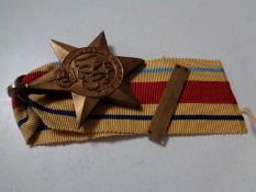 A WWII African Star medal