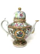 A nineteenth century Chinese Famille rose teapot,