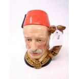 A large Royal Doulton Great Generals Collection character jug,