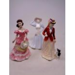 Two Royal Doulton figures, Sarah HN3384 and Amy HN3854,