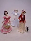 Two Royal Doulton figures, Sarah HN3384 and Amy HN3854,