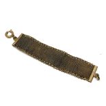 An antique rolled gold watch fob