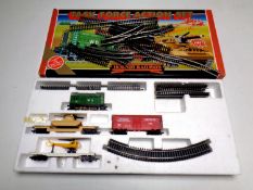 A Hornby Railways Task Force Action boxed train set (as found) together with a small quantity of