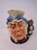 A large Royal Doulton character jug,