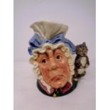 A large Royal Doulton character jug,