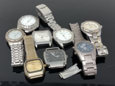 A quantity of Gentleman's wrist watches (Q)